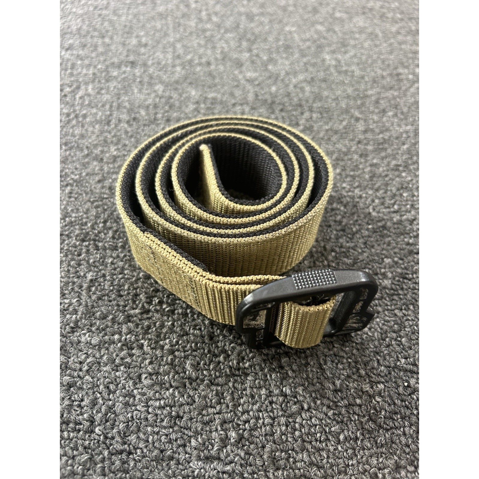 5.11 Tactical Double Duty Tdu Belt Green/Black Mens Size 40 Adjustable 59568